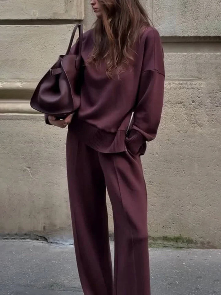 Conjunto Abrigado Elegante