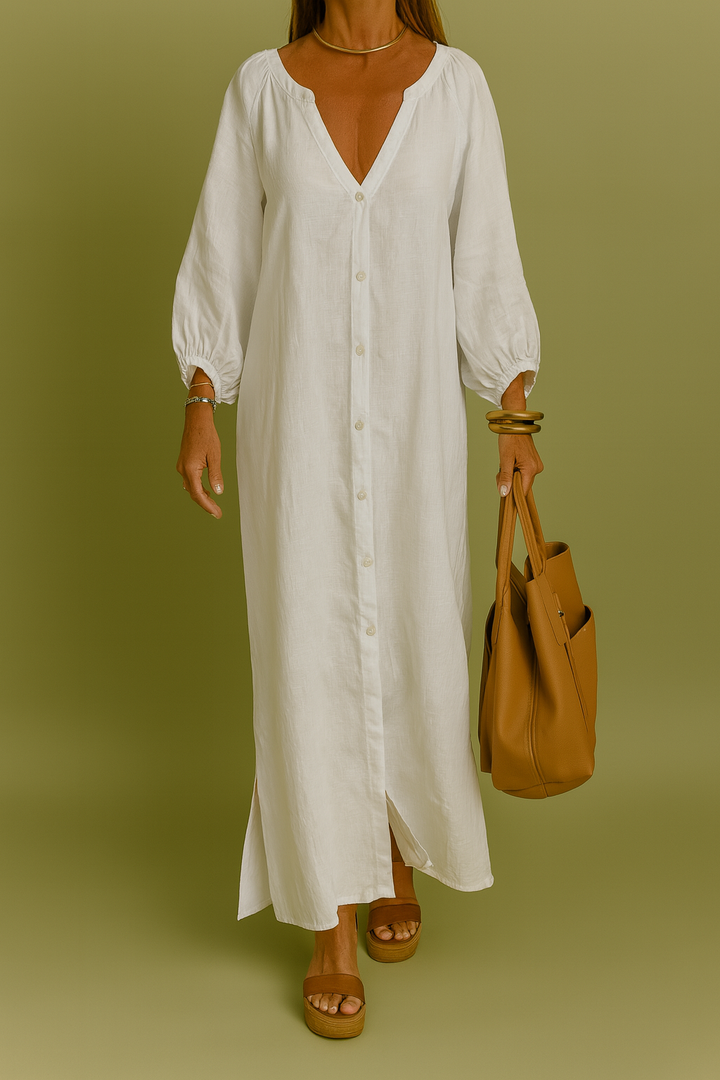 Zaira™ – Vestido Botones