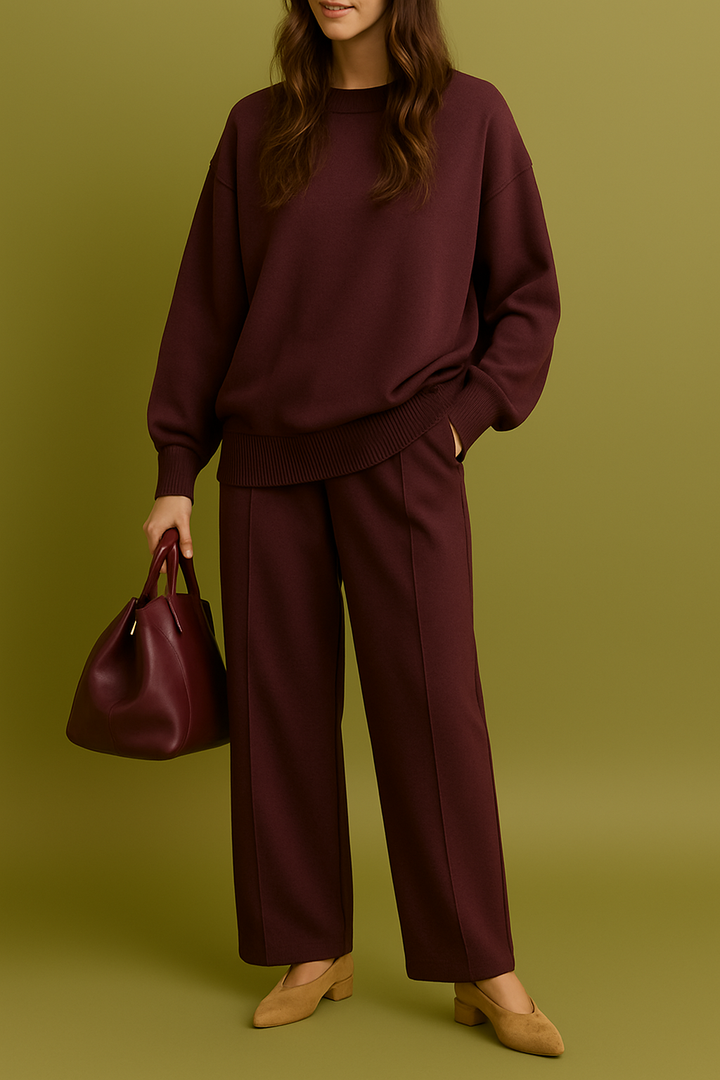 Conjunto Abrigado Elegante