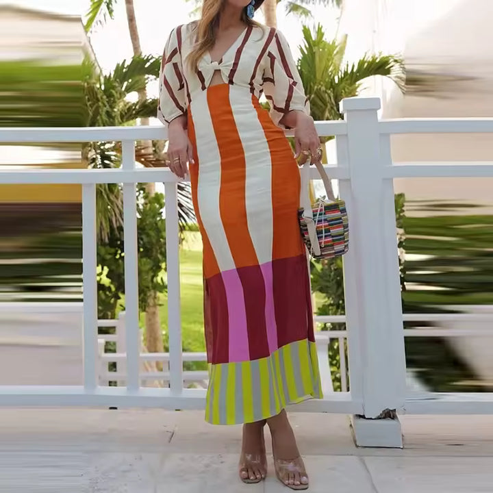 Samanta - Vestido Rayas